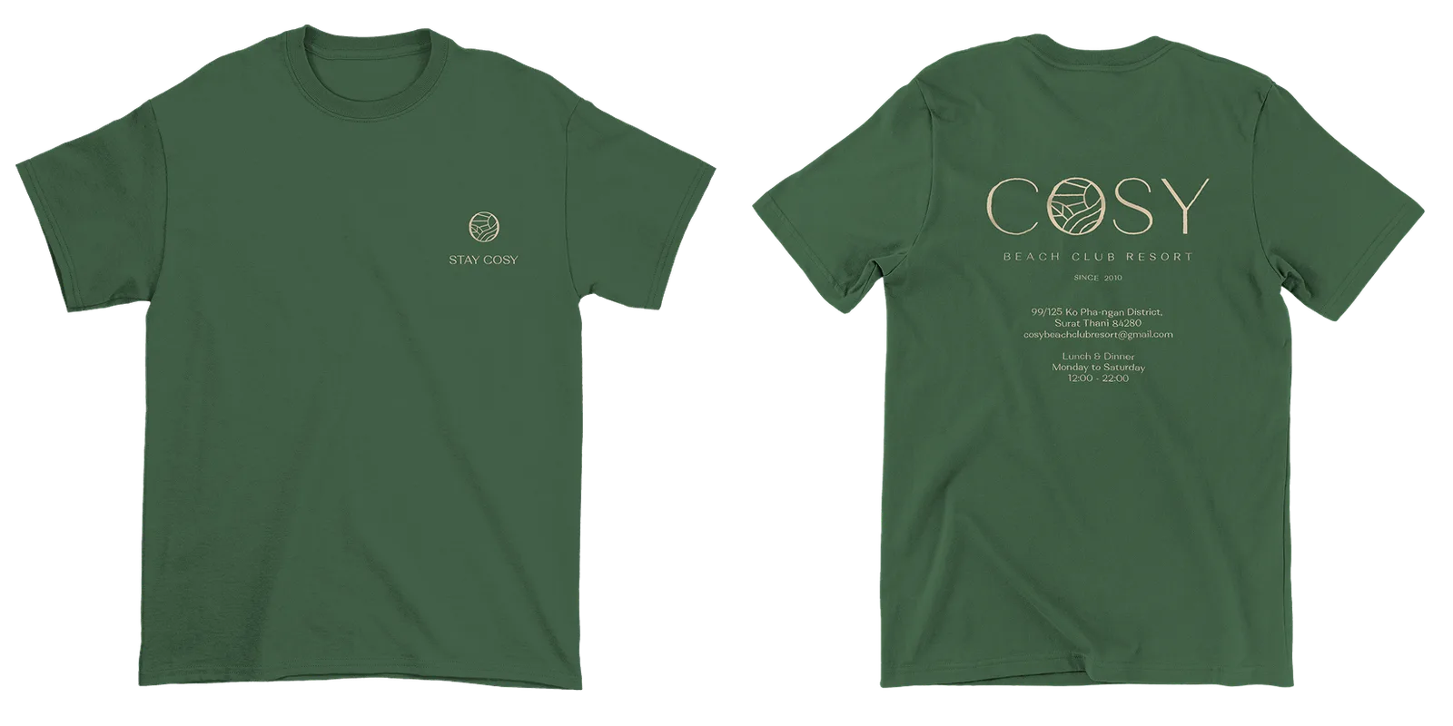 Stay COSY T-Shirt · Green