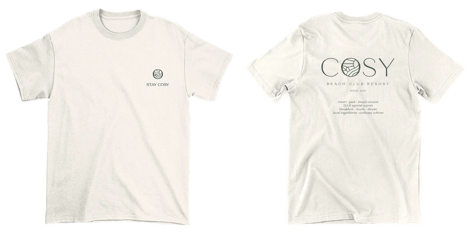 Stay COSY T-Shirt · White