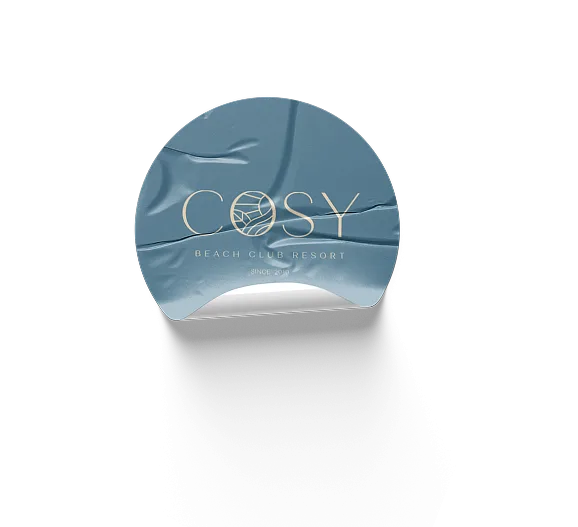 Circle Sticker · Blue