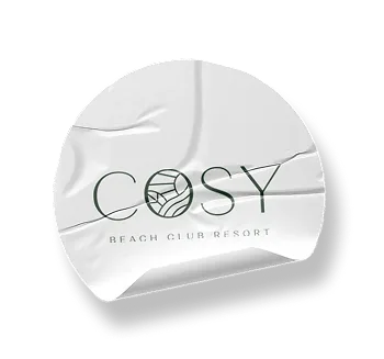 Circle Sticker · White